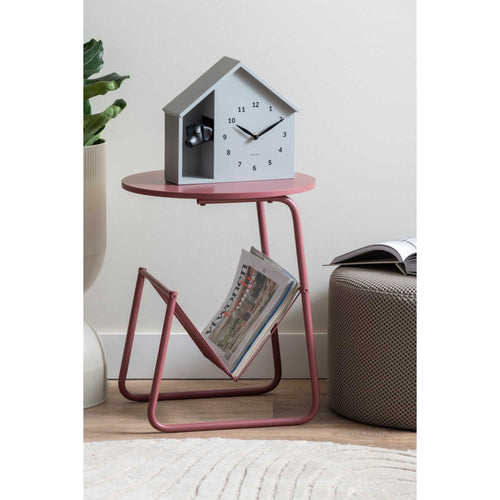 Leitmotiv bijzettafel Riqueza Revista - rood - Ø40cm