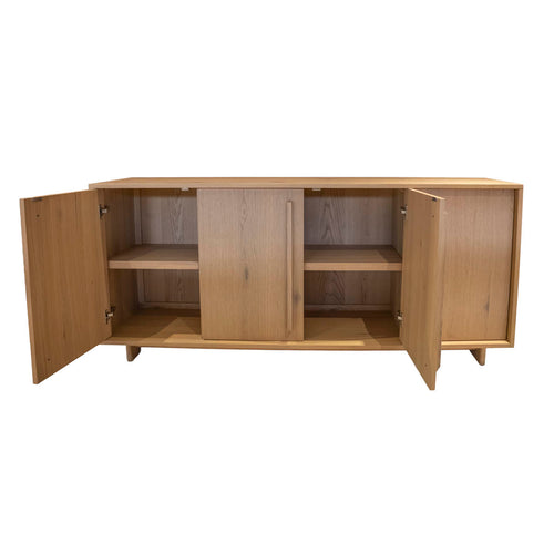 DÉJA Living Dressoir Samano - Naturel Eikenhout - 180x45x80cm