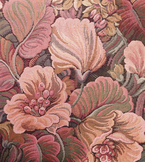 ESTAhome fotobehang geborduurd bloemmotief roze - 250 x 279 cm - 159469 - vtwonen shop