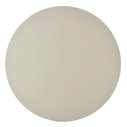 Artichok Richie houten eettafel beige - metalen onderstel - Ø120 cm