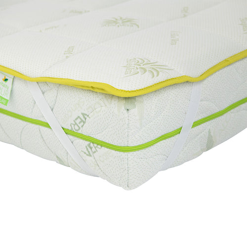 Vitality Pur - Aloë Vera Topper - Comfortabel & Ondersteunend - 80x200cm