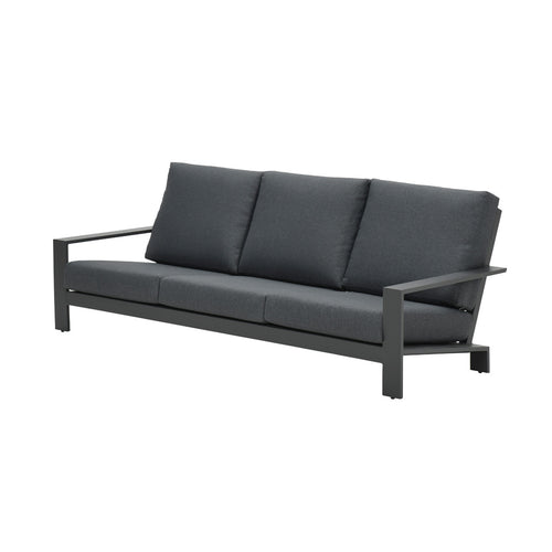 Lincoln 3-zitsbank - carbon black - reflex black