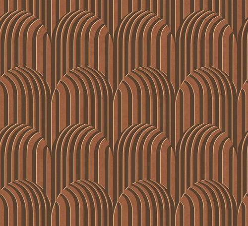 Masureel behang 3D-motief bruin - 70 cm x 10.05 m - 631710 - vtwonen shop