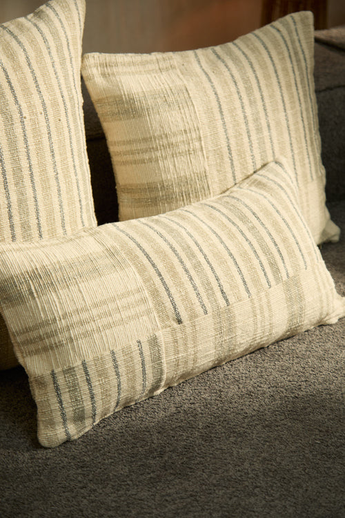 Calma House Kussenhoes Bacoli - Donkergrijs - 30x60
