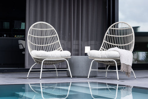 Rebellenclub Loungestoel Lipe - Beige - vtwonen shop