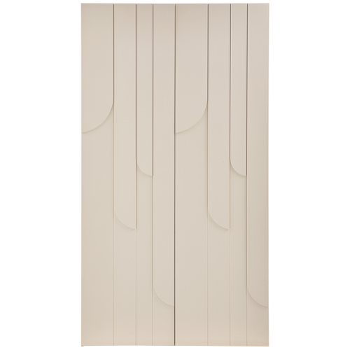 WOOOD 2-deurs kledingkast Rain - Grenen (fsc) - Dust - 200x110x57 cm - vtwonen shop