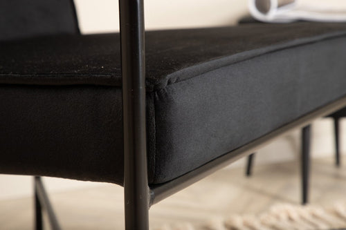 Rebellenclub Fauteuil Estiva - Zwart Fluweel - vtwonen shop