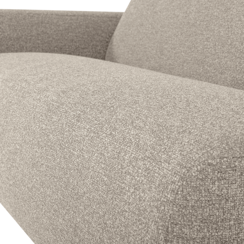 WOOOD 2-zits bank arm links Mojo Base - Bouclé - Beige - 74x185x97