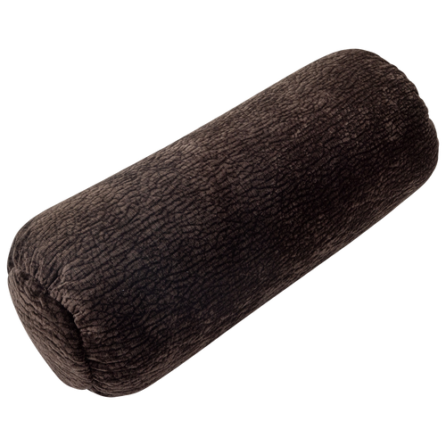 WOOOD rolkussen Baggy - 3D Chenille - Donkerbruin - 23x50x23 - vtwonen shop