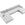 Cosmopolitan Design Panoramische bank Bali 7-zits, structurele stof, groente - 185x383x75cm
