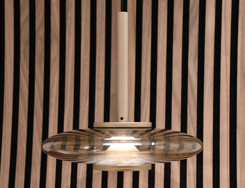 Artdelight hanglamp Madison - 1 lichts - 22  x  200   cm - champagne