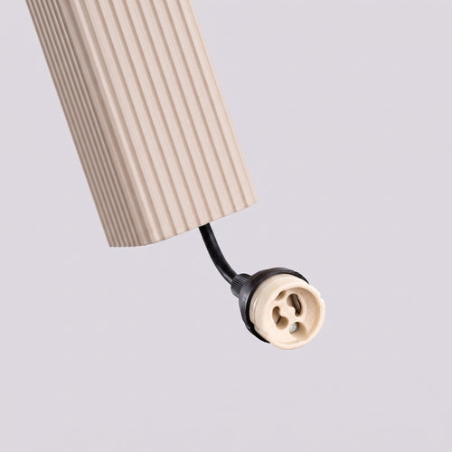Sollux Lighting Hanglamp RAYO 1 taupe - 8x8x118cm