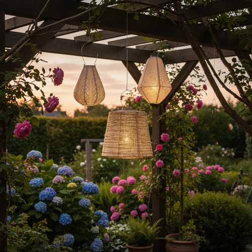 Lumiz Tuinlamp op zonne energie - Solar Lampion - Kop Lipe Set - 3 stuks