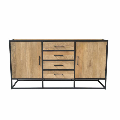 Starfurn Dressoir Dakota - Naturel Hout - 165x45x85cm