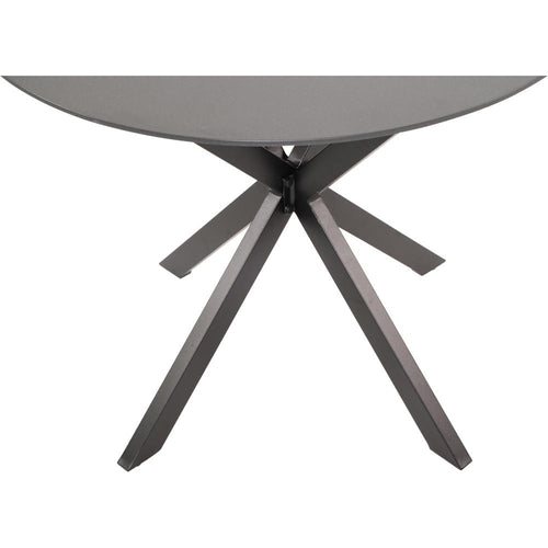 Lesli Living tuintafel Crest - zwart - Ø90x73cm