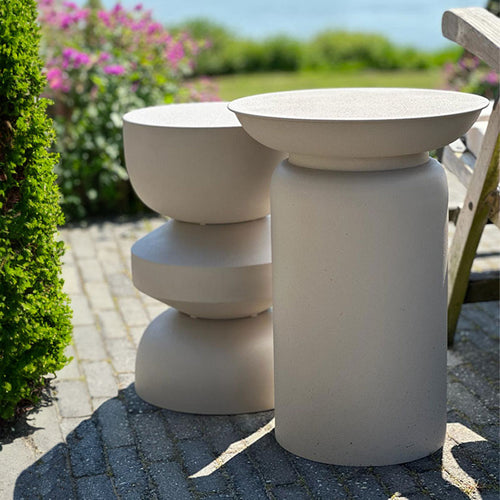 Kick bijzettafel Riv - Beige - vtwonen shop