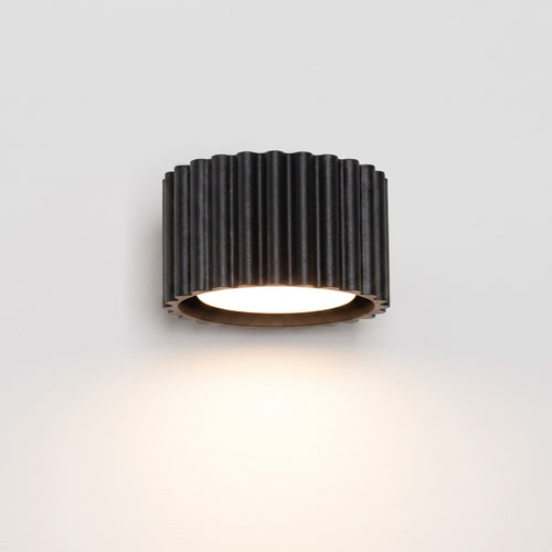Sollux Lighting Wandlamp AURA zwart Gx53 - 10x12x6cm