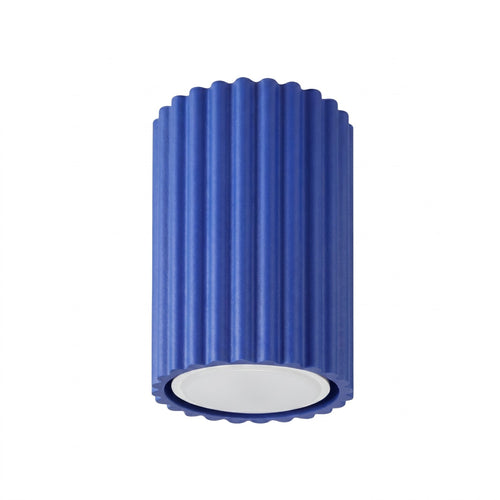 Sollux Lighting Plafondlamp KARBON 10 ultramarijn - 6,5x6,5x10cm