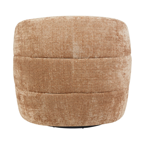 Starfurn Draaifauteuil Yara - Lichtbruin - 82x85x77 cm