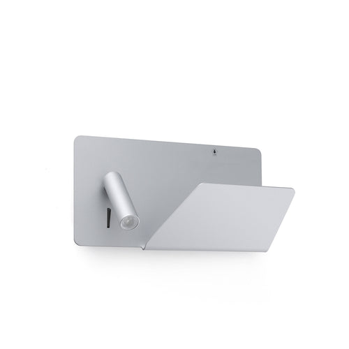 Faro Suau - LED Indoor Wandlamp Zilver
