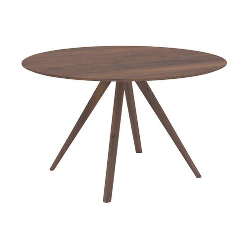 HelloTable eettafel Novum 30 - rond - � 120 cm - noten mat - vtwonen shop