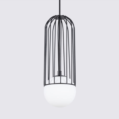 Sollux Lighting Hanglamp BRINA 1 zwart - 12x12x115cm