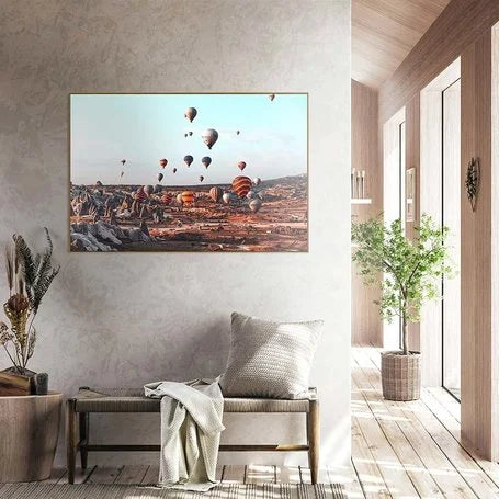 PTMD wandpaneel Wall Art - multikleur - 120x3.5x80cm