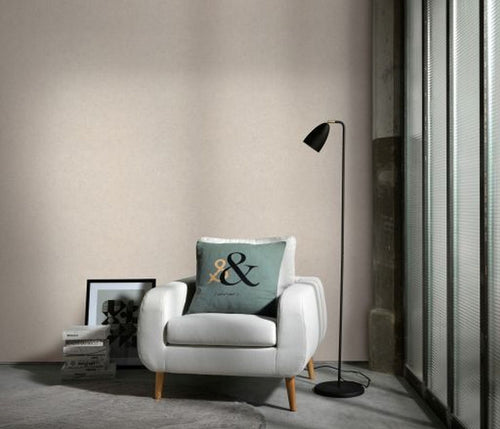 Erismann behang effen beige - 53 cm x 10.05 m - 662425 - vtwonen shop