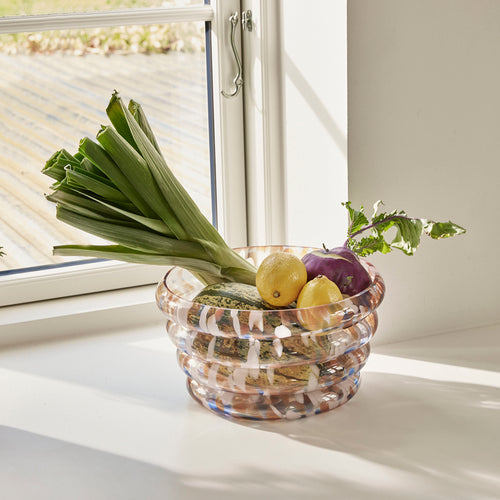 Hübsch kom Blaze - glas - ø31xh17cm - vtwonen shop