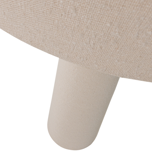 WOOOD vloerlamp xxl Ø70 cm Loft - Metaal/Bouclé - Naturel - 160x70x70