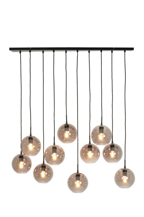 Light & Living hanglamp SUBAR - grijs - 124x35x120cm - vtwonen shop