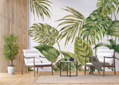 Sanders & Sanders fotobehang jungle bladeren  - 375 x 270 cm - 601435