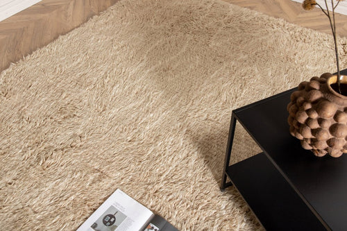 Rebellenclub Vloerkleed Vera - 230 x 160 cm - Beige - vtwonen shop