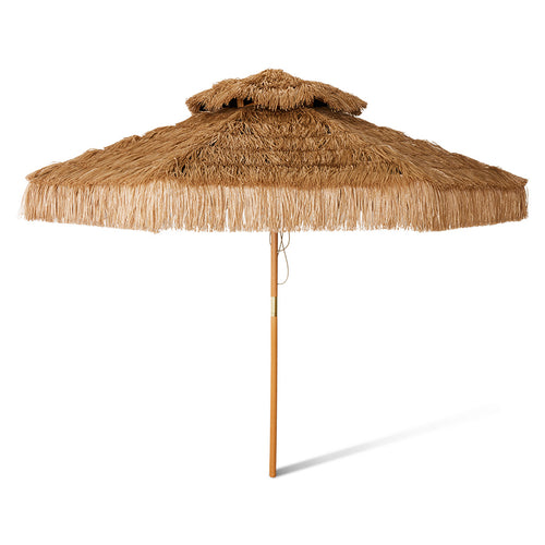 HKLIVING parasol Patio – raffia