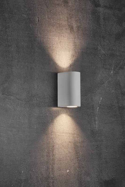 Nordlux Canto Wandlamp Buiten - GU10 - IP44 - Wit - Rond