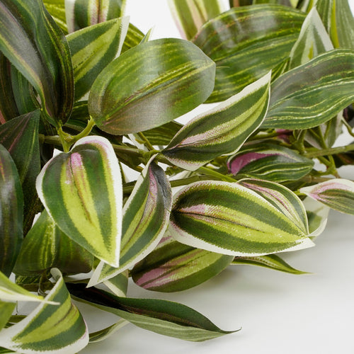 Mica Decorations Tradescantia Kunst Hangplant - L15 x B20 x H54 cm - Groen