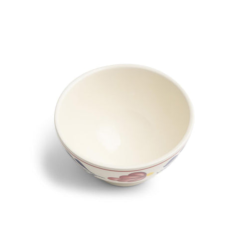 Royal Boch kom op voet Boerenbont - set van 6 - ø13cm - keramiek