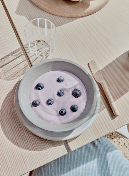 OYOY Bord - Set van 2 Yuka - terracotta - vtwonen shop