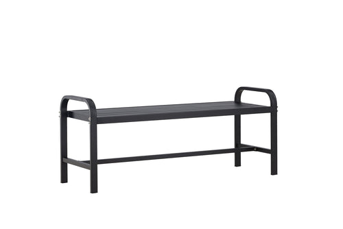 Rebellenclub Tuinbank Troy - 125 x 42cm - Zwart