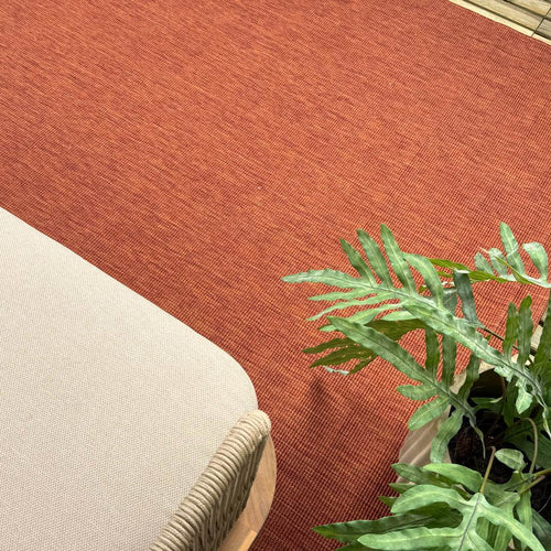 Buitenkleed Tone roest - Interieur05 - 200 x 290 cm