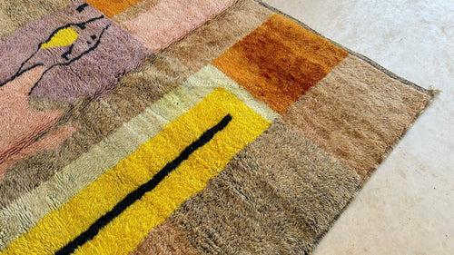 AFK Living vloerkleed Berber - handgemaakt - Wol - 200 x 300 cm