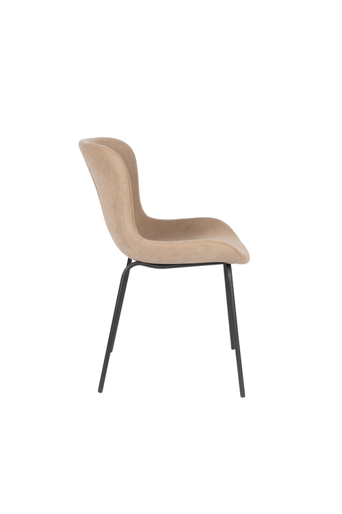 Housecraft Living Junzo Rib Eetkamerstoelen Taupe - Set van 2 - vtwonen shop