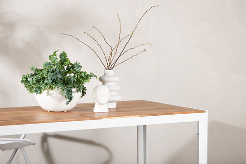 Rebellenclub Rechthoekige Tuintafel Rama - 200 x 100cm - Wit - vtwonen shop