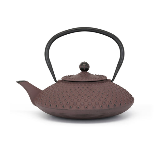 Bredemeijer - Gietijzeren theepot Xilin - 1,25 liter - Aubergine - Met filter
