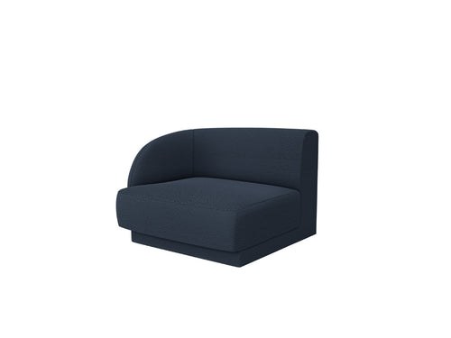 Micadoni linker module Miley boucle donkerblauw - 90x90x70cm