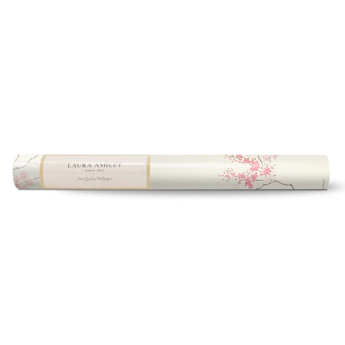 Laura Ashley Vliesbehang - Oriental Blossom Blush