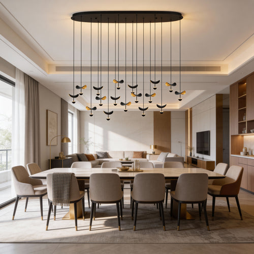 Stars of Light hanglamp Dracera - goud