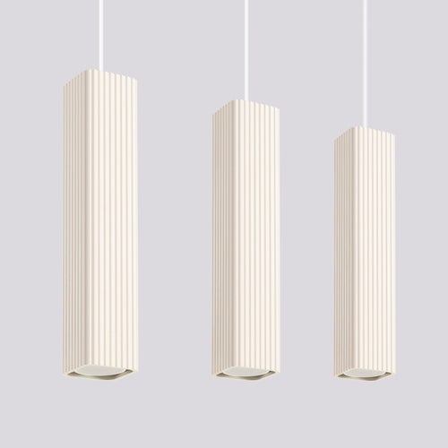 Sollux Lighting Hanglamp RAYO 3L beige - 45x6x98cm