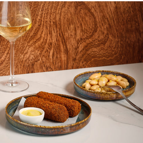 Bonbistro - Diep bord 24xH4cm groen Pila - Set van 3