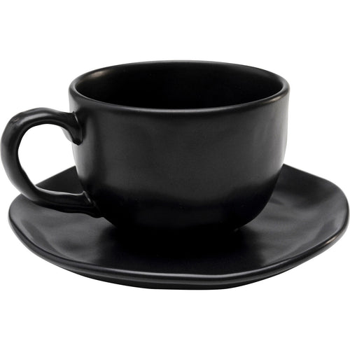 Kare Design Koffiekoppen Organic zwart (6/set)
